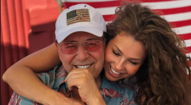 Thalía y Tommy Mottola intercambian mensajes de amor en redes sociales