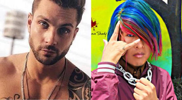 El ex chico reality Nicola Porcella imitó al Faraón Love Shady.