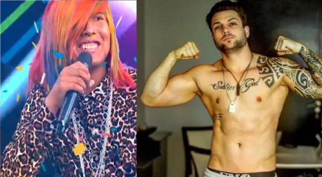 El ex chico reality Nicola Porcella imitó al Faraón Love Shady.