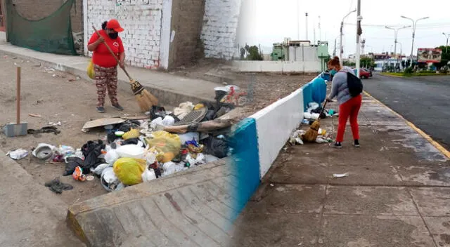 Los trabajadores de limpieza Eslimp Callao se reincorporó a los trabajos pese a los actos vandálicos de inescrupulosos.