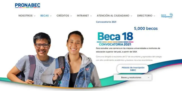 Beca 18 es una beca integral de educación superior dirigida a jóvenes talentos en condición de pobreza o pobreza extrema, según el Sisfoh.