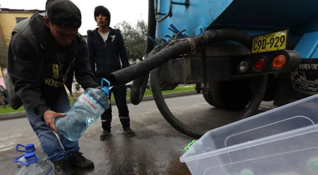 El servicio de agua potable será restringido en La Victoria y Chorrillos.