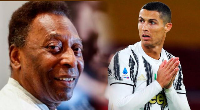 Pelé le contestó a Cristiano Ronaldo en Instagram.