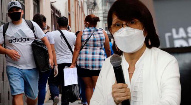 Pilar Mazzetti anunció que el rebrote del virus podría anunciar una segunda ola.