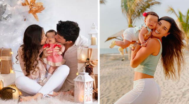 Korina Rivadeneira tras regreso de sus vacaciones: “Es rudo viajar con bebés”