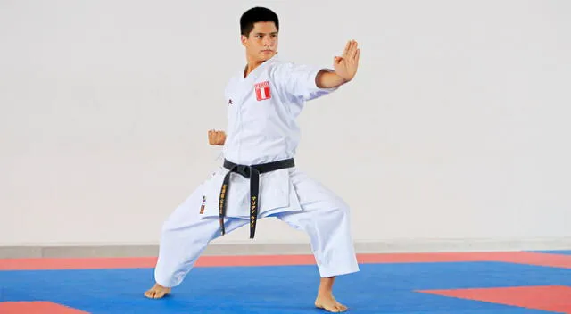 Mariano Wong, un karateka que busca clasificar a Tokio 2020