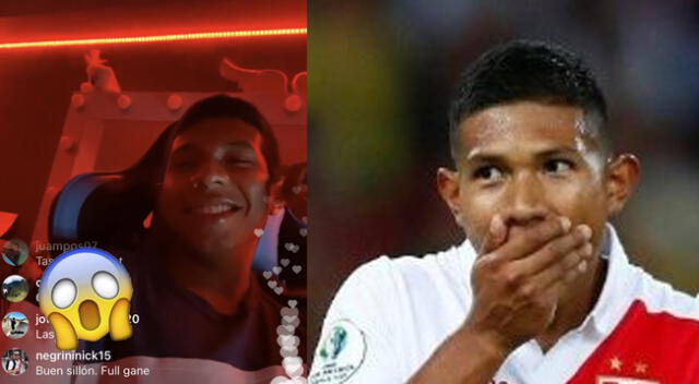 Edison Flores, volante de la selección peruana, fue noticia en las redes sociales.