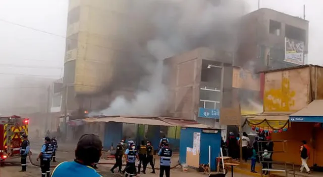 Incendio en Ventanilla.