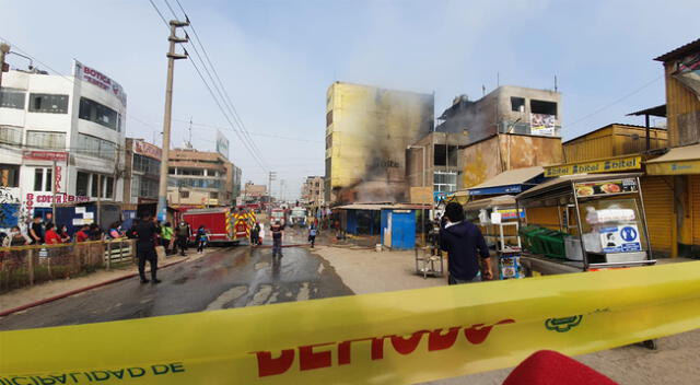 Incendio en Ventanilla.