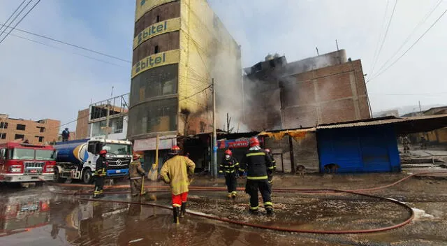 Incendio en Ventanilla.