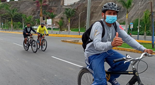 'Domingo sin autos' se mantendrá y que la restricción de autos en esta vía, desde san Miguel hasta Chorrillos, será desde 5 de la mañana hasta las 12:30 de la tarde para la recreación de las personas.