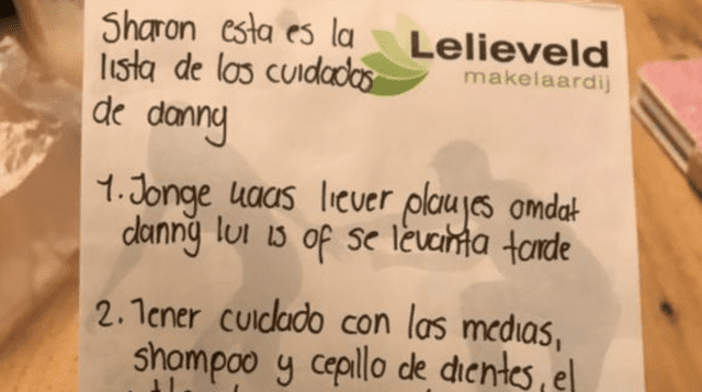 “No se aceptan devoluciones”, le escribió la suegra a la joven casi al finalizar la lista.