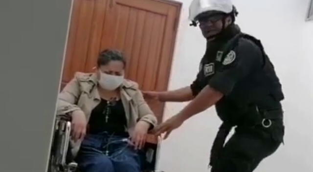 Mujer con falsa bomba en clínica Anglo Americana.