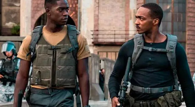 Netflix 2021: Tráiler de 'A descubierto' convierte a Anthony Mackie en un androide