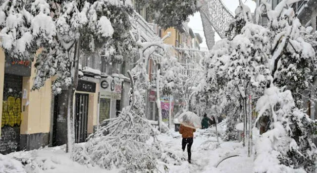 Las tormentas de nieve en gran parte de España dejaron cuatro muertos y causaron el caos en gran parte del país.