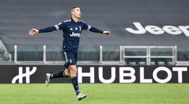 Cristiano Ronaldo anotó el 3-1 ante Sassuolo y rompió otro récord | Foto Juventus