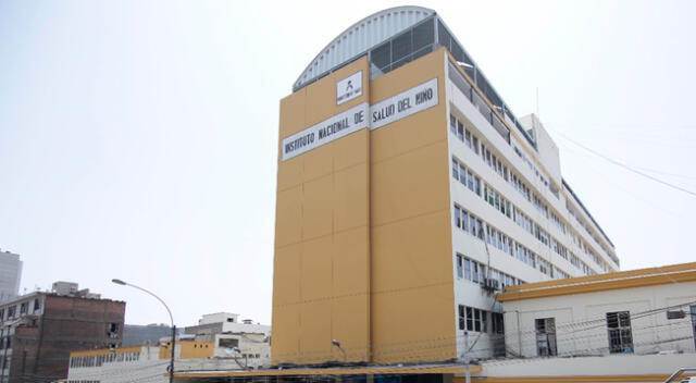 Fachada del Hospital del Niño de Breña en la Av. Brasil.