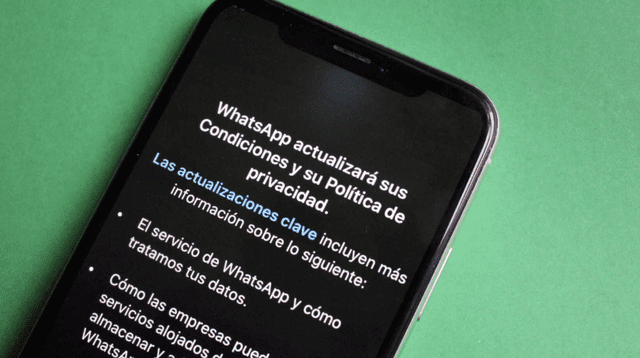 WhatsApp otorgará a Facebook los metadatos de los usuarios para nuevas ofertas publicitarias.