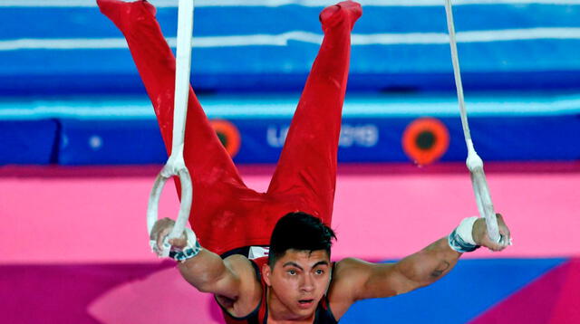 Jesús logró en Lima 2019 el octavo lugar en arzones y el puesto 13 en all Around