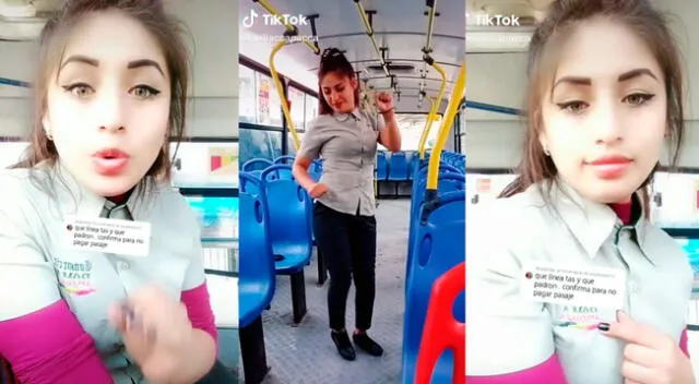 La joven se hizo popular en TikTok por sus divertidos videos.