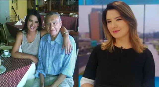 Periodista Fátima Saldonid lamenta muerte de su padre.
