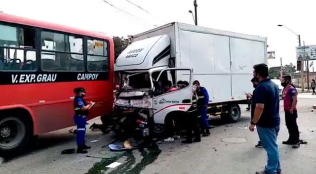 Accidente en la carretera