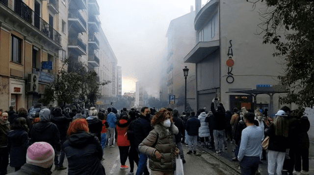 La explosión en Madrid dejó varios heridos y alrededor de dos víctimas mortales, según medios locales.