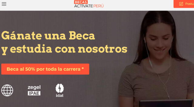 Beca promovida por América TV.