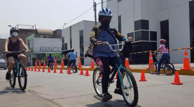 La Municipalidad de Lima brinda clases gratuitas de ciclismo.