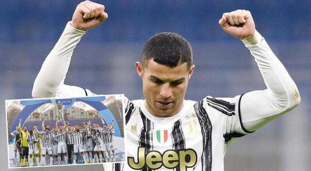 Cristiano Ronaldo anotó en el 2-0 de Juventus sobre Napoli y alcanzó otro récord | Foto: Juventus/composición