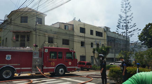 Incendio en Lince.