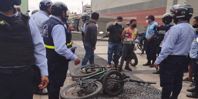 Agentes del serenazgo frustraron el robo de bicicletas
