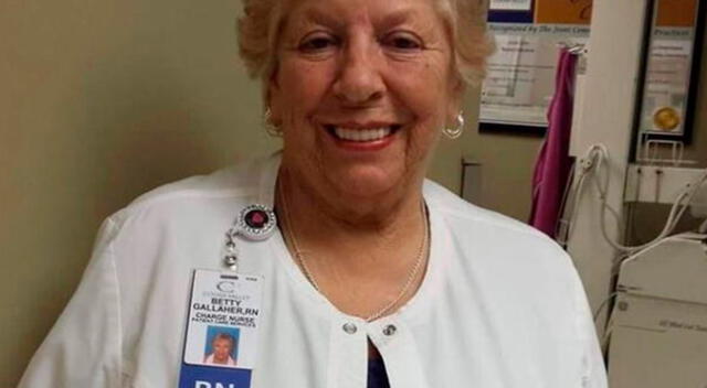 Betty Grier Gallaher es una enfermera de Alabama, Estados Unidos, que trabajó más de 40 años en la sala de emergencias.