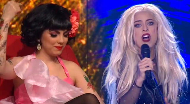 Imitadora de Lady Gaga cantó “Shallow” y retó a Mon Laferte.