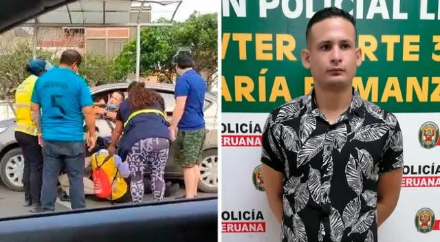 Josué Briceño viene siendo investigado por el delito de lesiones culposas por arrollar con su vehículo de placa BSH-089 a la controladora Ángela Alcántara Campos (21).