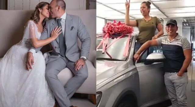 Karla Tarazona revela detalles tras recibir regalo de su esposo.