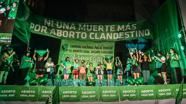 La ley del aborto entra en vigor este domingo en Argentina.