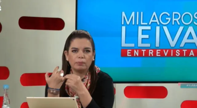 La periodista Milagros Leiva sufrió la pérdida de su familiar, y distintas personalidades acudieron a redes sociales para darle el pésame.