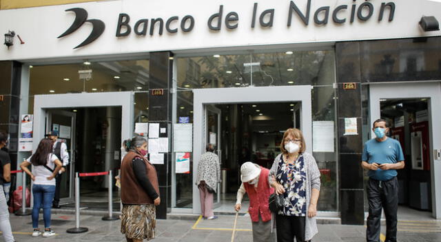 Banco de la Nación se pronunció sobre el bono 600 soles.