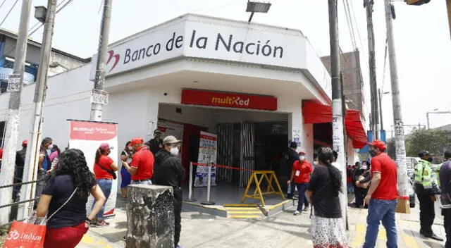 Banco de la Nación se pronunció sobre el bono 600 soles.