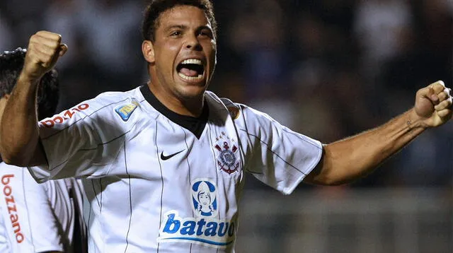 Ronaldo no pudo ganar  la  Copa Libertadores.