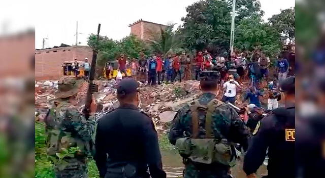 PNP impidió paso de migrantes de forma ilegal al Perú.
