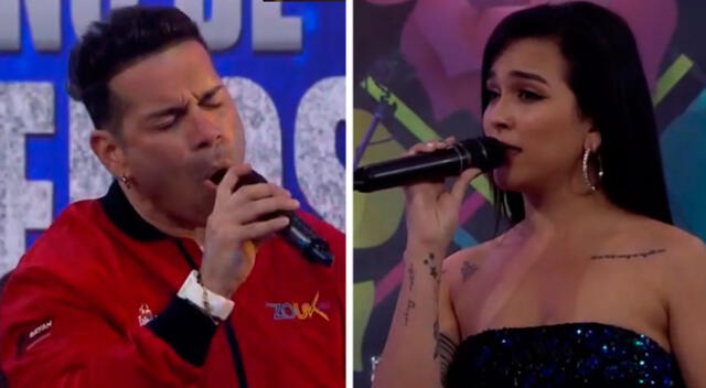 Daniela Darcourt y 'Tomate' Barraza cantaron tema de criollo.