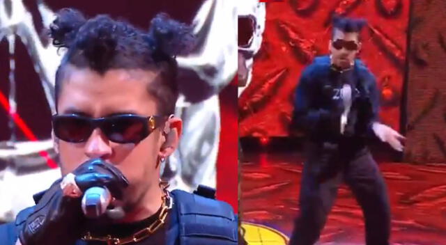 Bad Bunny sorprende con su aparición en Royal Rumble 2021.