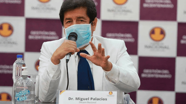 El decano del Colegio Médico del Perú, Miguel Palacios, dijo que el país está en una situación crítica.