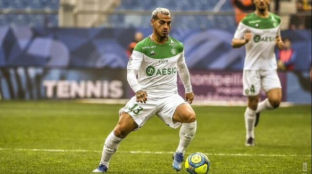 Miguel Trauco  destaca en el Saint-Étienne con quien tiene compromiso hasta el 2022.