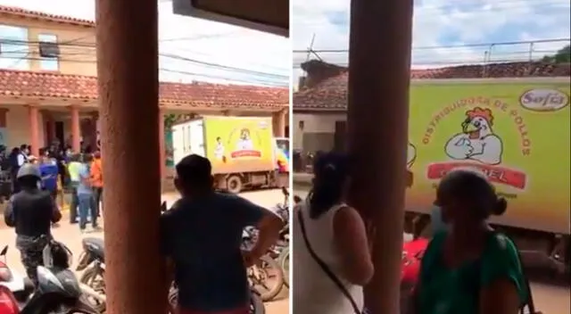 El transporte de vacunas en un frigorífico avícola generó polémica en Bolivia.