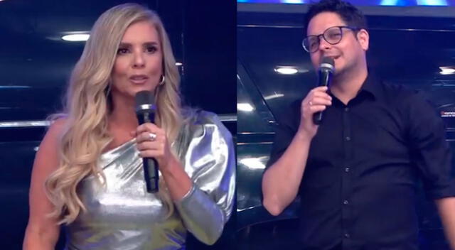 Johanna San Miguel recordó imitación que realizó Gian Piero Díaz sobre ella.