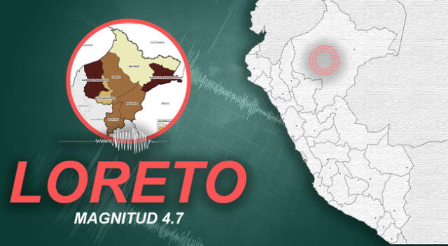 Se registró un nuevo sismo en Loreto, en la localidad de Pastaza.