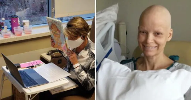 Kelly Klein, maestra de niños de 5 años en Minnesota, Estados Unidos, tiene cáncer de ovario.
